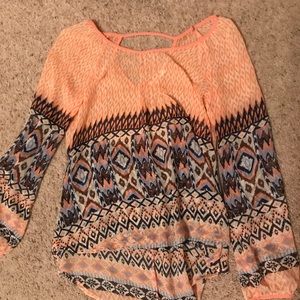 Chiffon top size medium